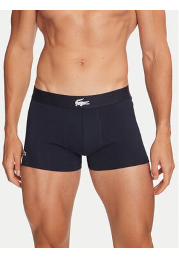 Lacoste Komplet 3 par bokserek 5H1803 Kolorowy. Materiał: bawełna. Wzór: kolorowy