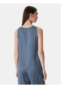 Marella Bluzka Nembi 2615161011 Granatowy Regular Fit. Kolor: niebieski. Materiał: acetat #4