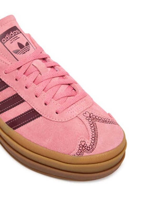 Adidas - adidas Sneakersy Gazelle Bold IH6697 Różowy. Kolor: różowy. Materiał: skóra, zamsz. Model: Adidas Gazelle