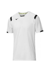 Koszulka do piłki ręcznej dla dzieci Mizuno handball. Kolor: biały. Sport: piłka ręczna #1