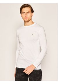 Lacoste Longsleeve TH6712 Biały Regular Fit. Kolor: biały. Materiał: bawełna. Długość rękawa: długi rękaw #11