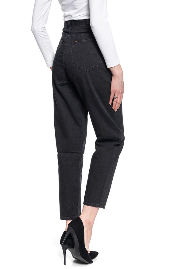 Lee - DAMSKIE SPODNIE JEANSOWE LEE STELLA TAPERED BLACK DUNS L31JNECY 112107168