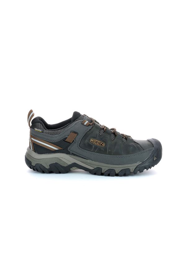 keen - Buty trekkingowe męskie Keen Targhee Iii WP. Zapięcie: sznurówki. Kolor: brązowy, wielokolorowy. Materiał: syntetyk, tkanina, skóra, materiał. Szerokość cholewki: normalna. Sport: turystyka piesza