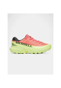 Damskie buty do biegania w terenie Merrell Agility Peak 5. Kolor: różowy