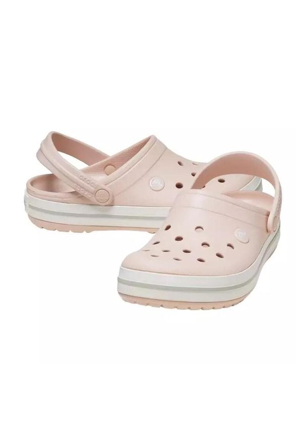 Buty do chodzenia damskie Crocs Crocband. Kolor: różowy. Materiał: materiał, syntetyk