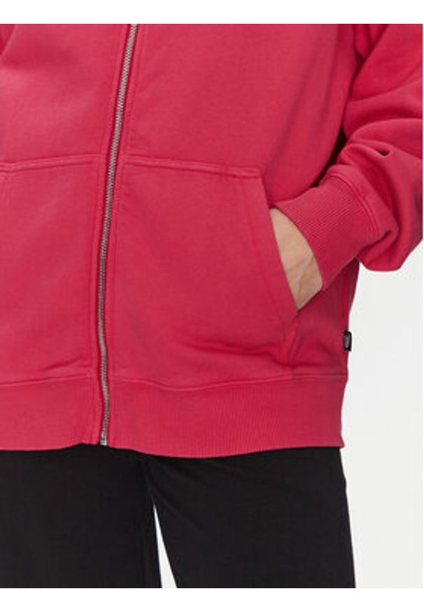 Vans Bluza VN000GGBC9L1 Różowy Oversize. Kolor: różowy. Materiał: bawełna, syntetyk