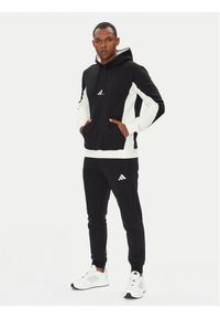 Adidas - adidas Dres Fleece Colorblock KB5264 Czarny Regular Fit. Kolor: czarny. Materiał: bawełna