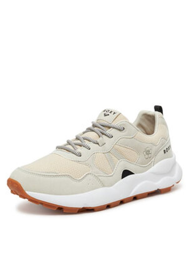 Roxy Sneakersy V12-911 Beżowy. Kolor: beżowy. Materiał: materiał