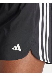 Adidas - adidas Szorty sportowe Pacer Training 3-Stripes IT7760 Czarny Regular Fit. Kolor: czarny. Materiał: syntetyk #2