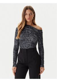 Guess Bluzka W5BP08 K1492 Szary Slim Fit. Kolor: szary. Materiał: syntetyk #1