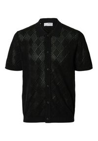 Selected Homme Koszula 16097564 Czarny Regular Fit. Kolor: czarny. Materiał: bawełna #5