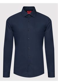 Hugo Koszula C-Jenno 50289499 Granatowy Slim Fit. Kolor: niebieski. Materiał: bawełna #4