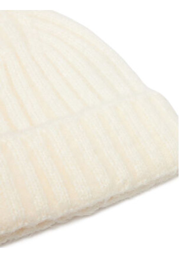 Nine West Czapka CEO-NW-W3-006-AW25 Écru. Materiał: poliester, materiał