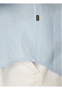 BOSS Koszula 50537369 Niebieski Regular Fit. Kolor: niebieski. Materiał: len #5