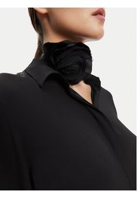 Marella Koszula Cabiria 2523116071 Czarny Regular Fit. Kolor: czarny. Materiał: syntetyk
