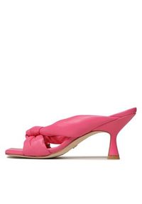 Stuart Weitzman Klapki Playa 75 Knot Sandal S7073 Różowy. Kolor: różowy. Materiał: skóra #2