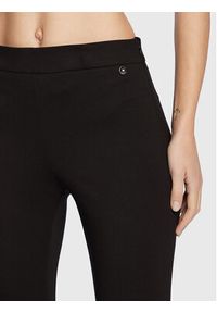 Liu Jo Spodnie materiałowe CF2163 J1857 Czarny Slim Fit. Kolor: czarny. Materiał: materiał, wiskoza #3