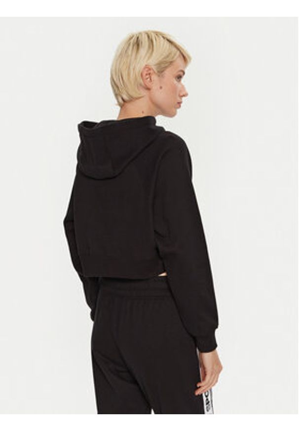 DKNY Sport Bluza DP4T9938 Czarny Regular Fit. Kolor: czarny. Materiał: syntetyk, bawełna. Styl: sportowy