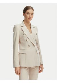 Maryley Marynarka 26EB139/43LA Beżowy jasny Regular Fit. Kolor: beżowy. Materiał: syntetyk #1