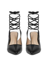 DeeZee Czółenka HLL-31 Czarny. Kolor: czarny. Materiał: materiał #6