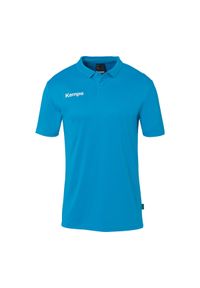 KEMPA - Koszulka polo dla dzieci Kempa Poly. Typ kołnierza: polo. Kolor: niebieski. Sport: piłka nożna #1