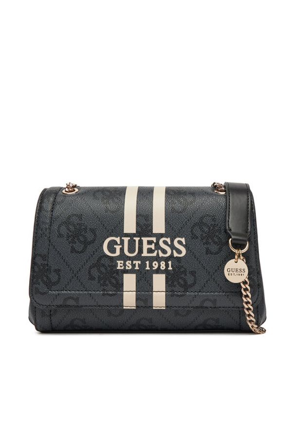Guess Torebka HWOS96 72210 Granatowy. Kolor: niebieski. Materiał: skórzane