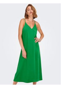 only - ONLY Sukienka codzienna Cosmo 15278205 Zielony Regular Fit. Okazja: na co dzień. Kolor: zielony. Materiał: syntetyk. Typ sukienki: proste. Styl: casual #4