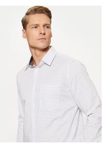 s.Oliver Koszula 2149815 Biały Slim Fit. Kolor: biały. Materiał: bawełna #6