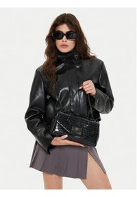 Plein Sport Torebka Grace 2110183 Czarny. Kolor: czarny. Materiał: skórzane. Styl: sportowy #3