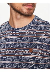 INDICODE T-Shirt Keld 40-960 Granatowy Regular Fit. Kolor: niebieski. Materiał: bawełna #3
