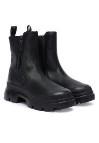 Karl Lagerfeld - KARL LAGERFELD Botki KL43566 Czarny. Kolor: czarny. Materiał: skóra #4
