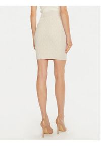 Marciano Guess Spódnica ołówkowa Hermione 4BGD01 5661Z Beżowy Slim Fit. Kolor: beżowy. Materiał: syntetyk #2
