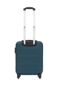 Ochnik - Komplet walizek na kółkach 19''/24''/28''. Kolor: zielony. Materiał: materiał, poliester, guma #11