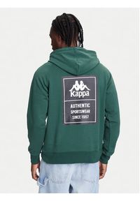 Kappa Bluza Authentic 321W7GW Zielony Regular Fit. Kolor: zielony. Materiał: bawełna #3