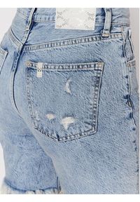 Liu Jo Szorty jeansowe UA2205 DS003 Niebieski Regular Fit. Kolor: niebieski. Materiał: bawełna