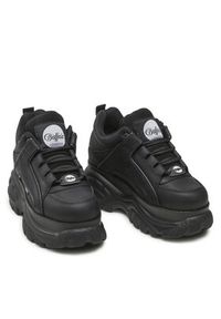 Buffalo London Sneakersy BN15332291 Czarny. Kolor: czarny. Materiał: skóra, nubuk
