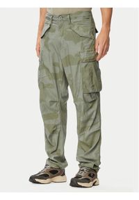G-Star RAW - G-Star Raw Spodnie materiałowe MA1 Cargo D26945-E520 Zielony jasny Tapered Fit. Kolor: zielony. Materiał: syntetyk #1