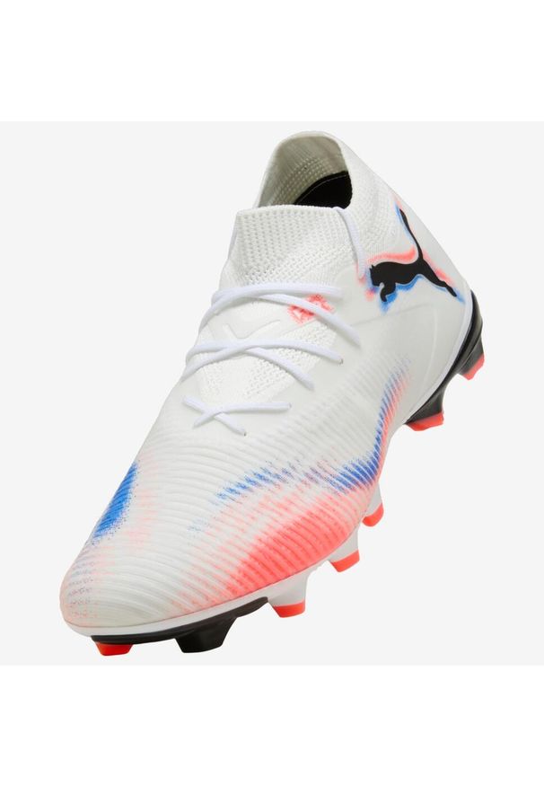 Buty piłkarskie Puma Future 8 Match FG/AG. Kolor: czerwony, wielokolorowy, biały. Sport: piłka nożna