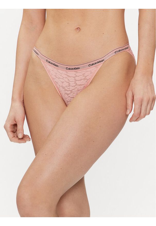 Calvin Klein Underwear Figi klasyczne 000QD5213E Różowy. Kolor: różowy. Materiał: syntetyk