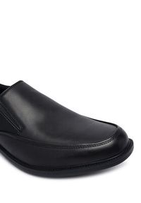 skechers - Skechers Półbuty 204190/BLK Czarny. Kolor: czarny. Materiał: skóra #4