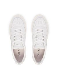 D.A.T.E. Sneakersy Court Platform V. Calf W431-CP-VC Biały. Kolor: biały. Materiał: skóra. Obcas: na platformie #3