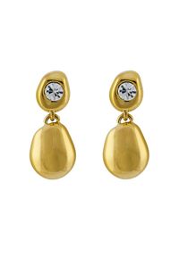 Kolczyki Guess. Materiał: złote. Kolor: złoty #1