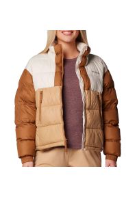 columbia - Kurtka Columbia Pike Lake II Cropped 2051361262 - multikolor. Kolor: wielokolorowy. Materiał: poliester, materiał, puch. Technologia: Omni-Heat (Columbia). Sezon: zima #1