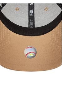 New Era Czapka z daszkiem 9FORTY MLB NY New York Yankees 60471463 Beżowy. Kolor: beżowy. Materiał: bawełna, materiał #3