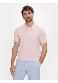 BOSS - Boss Polo Pallas 50468301 Różowy Regular Fit. Typ kołnierza: polo. Kolor: różowy. Materiał: bawełna #1