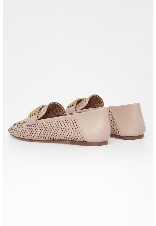 Liu Jo - Mokasyny damskie skórzane LIU JO. Materiał: skóra
