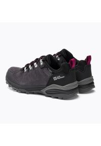 Buty trekkingowe damskie Jack Wolfskin Refugio Texapore Low. Kolor: fioletowy, szary, wielokolorowy, czerwony. Materiał: syntetyk, materiał. Sezon: lato. Styl: sportowy #2