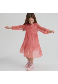 Reserved - Dzianinowa sukienka - Wielobarwny. Materiał: dzianina