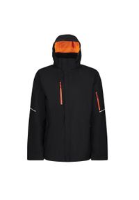 Regatta - Kurtka Męska Softshell. Kolor: żółty, wielokolorowy, pomarańczowy, czarny. Materiał: softshell