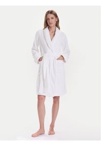 Lauren Ralph Lauren - LAUREN RALPH LAUREN Szlafrok ILN42455F Biały. Kolor: biały. Materiał: syntetyk #1